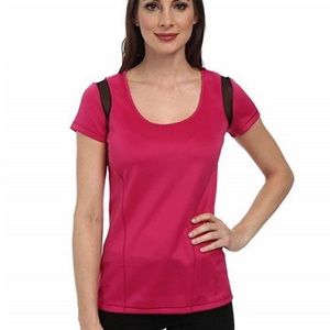 1️⃣ NYDJ Athletic Tee w/mesh XS